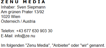 Verantwortlicher – Kontaktdaten und Anschrift